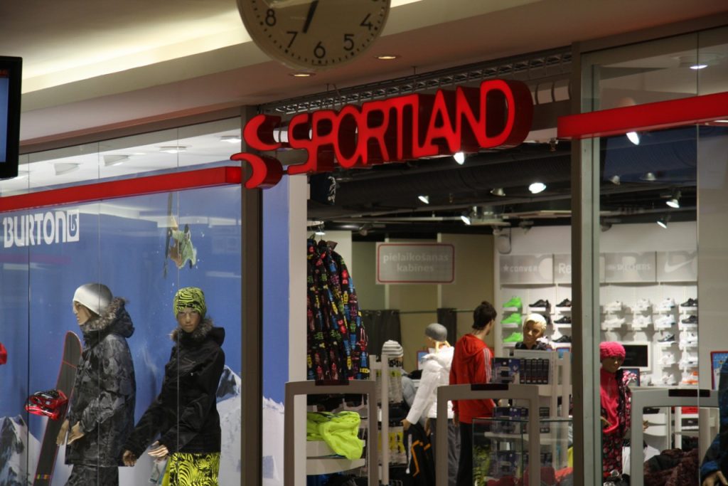 Sportland store in Valmiera background image